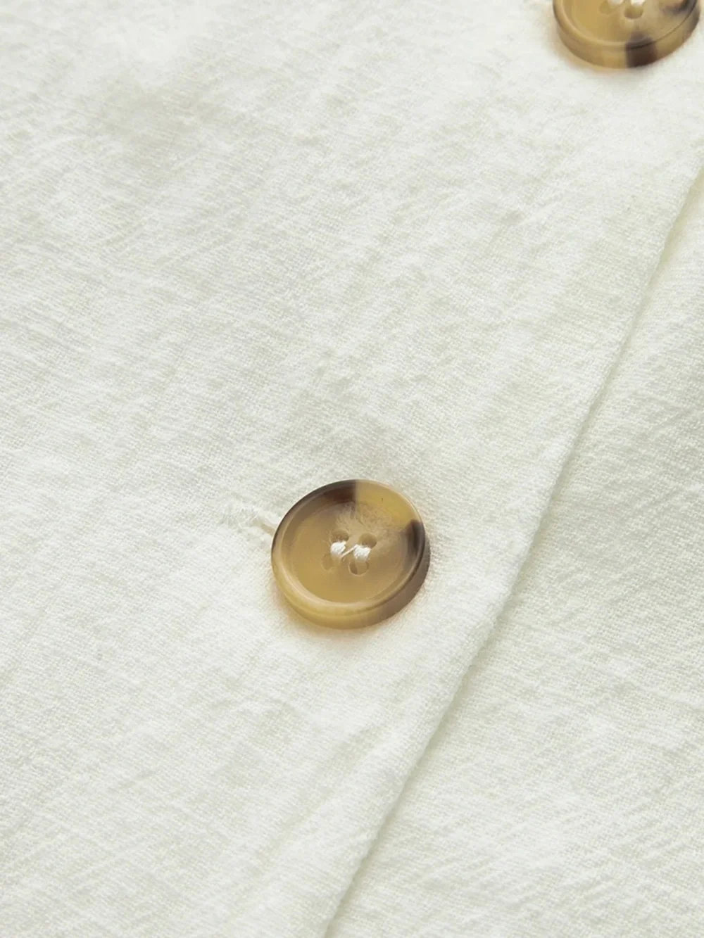 Commense| Button-Front Mini Dress - Picture 7 of 8